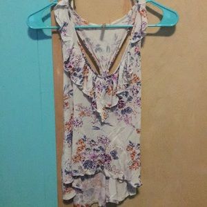 Floral tank top